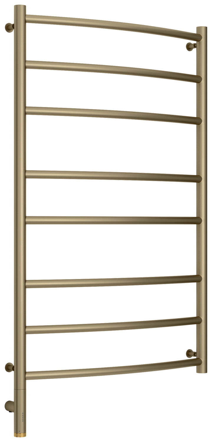 Полотенцесушитель электрический Сунержа Галант 3.0 632x1124 мм левое золотой шёлк матовый 32-5800-1060