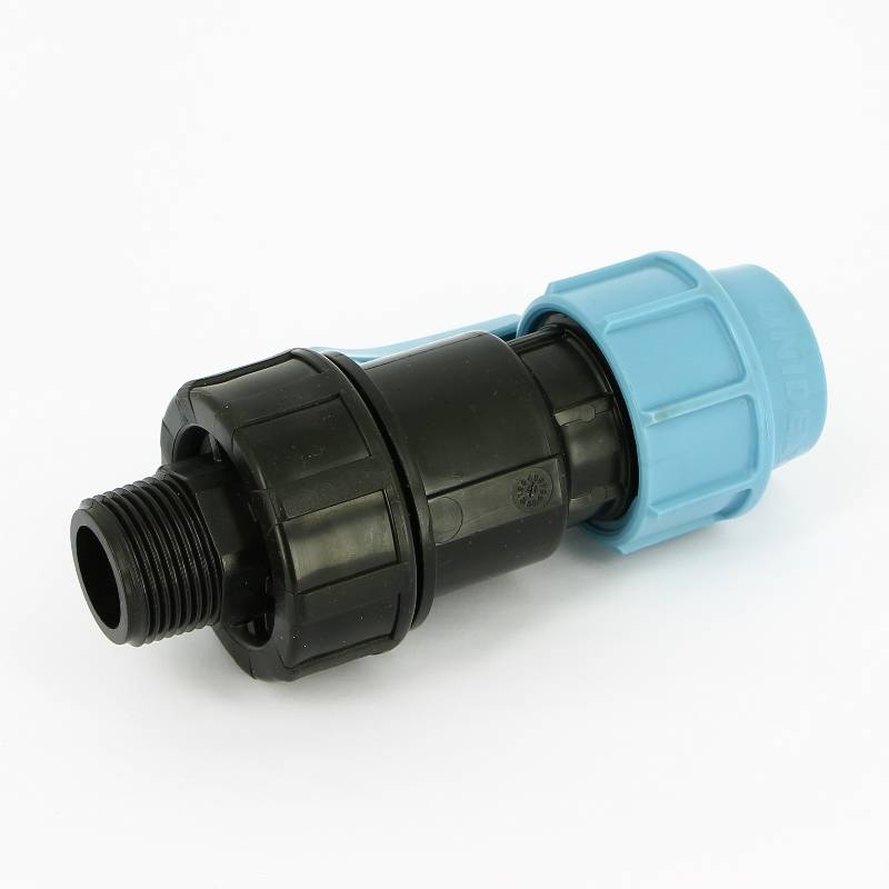 Кран шаровый обжимной Unidelta 1072 32 x 1 Н для труб ПНД 1072032004001