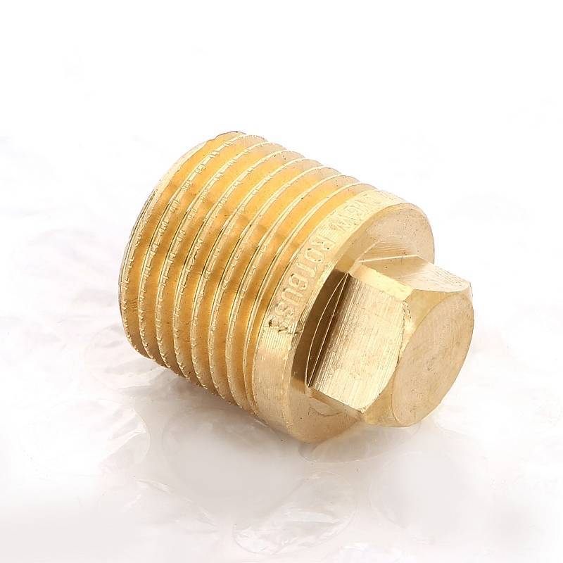 Заглушка бронзовая Viega 1/2 с квадратом наружная резьба 266646