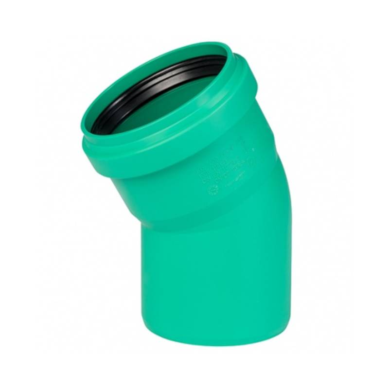 Отвод канализационный Ostendorf KG2000B 110 мм 30° 771310