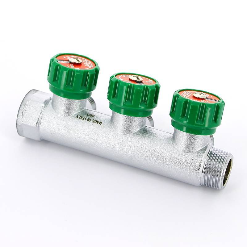 Коллектор проходной FAR 3/4 НВ 3 выхода 1/2 НР Eurokonus межосевое расстояние 45 мм FK 3822 3412