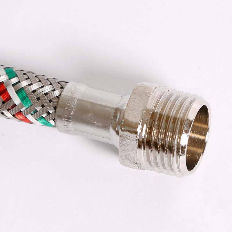 Гибкая подводка для воды Uni-Fitt 1/2 НВ 30 см нержавеющая сталь 501S2003