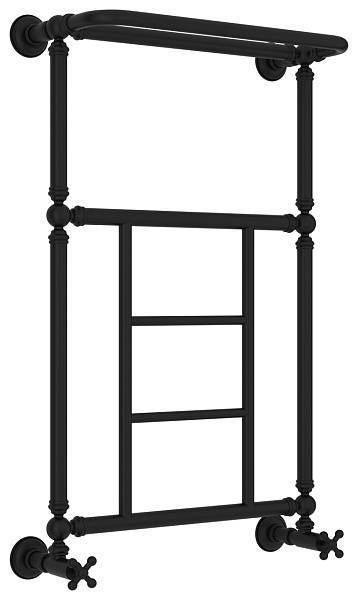 Полотенцесушитель водяной Сунержа Ренессанс 500x860 мм матовый черный 31-0282-8650