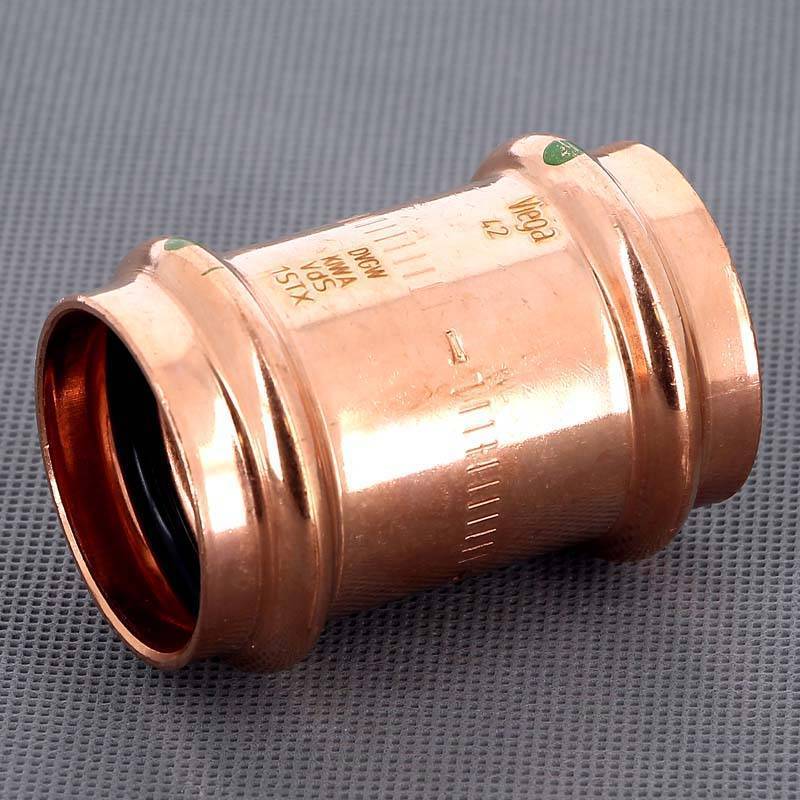 Муфта пресс медная Viega Profipress 42 мм 292713