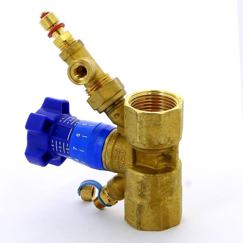 Комплект регулятора перепада давления CIM 767 и балансировочного клапана Cimberio 1 HIGH Dp CIM 767H787ODP 1