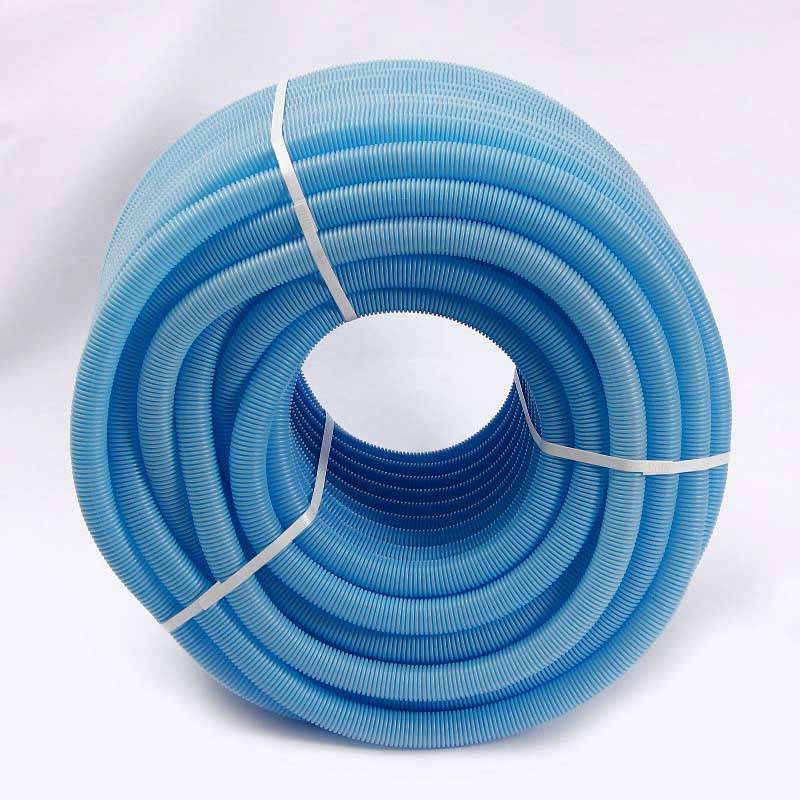 Труба гофрированная Uni-Fitt 34 мм синяя (для труб 26 мм) 50 м 583B3405