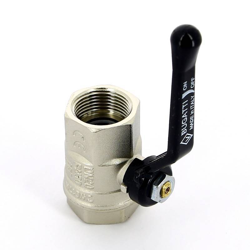 Кран шаровой Bugatti New Jersey 3/4 ВР-ВР рычаг 09100013