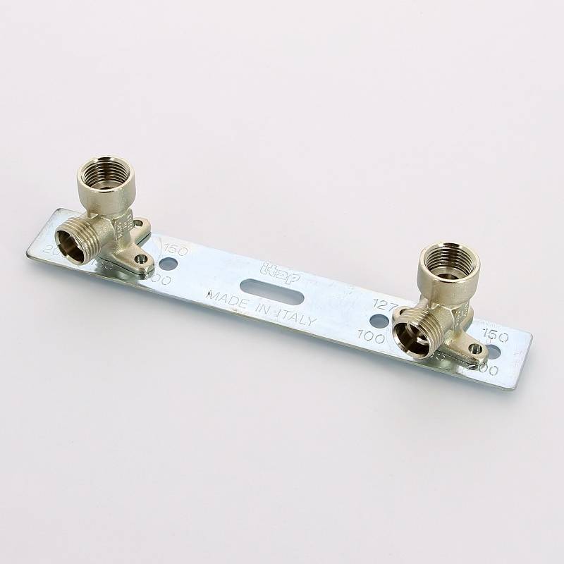 Корпус для водорозетки ITAP MULTI-FIT двойной на планке 1/2x1/2 578 1/2