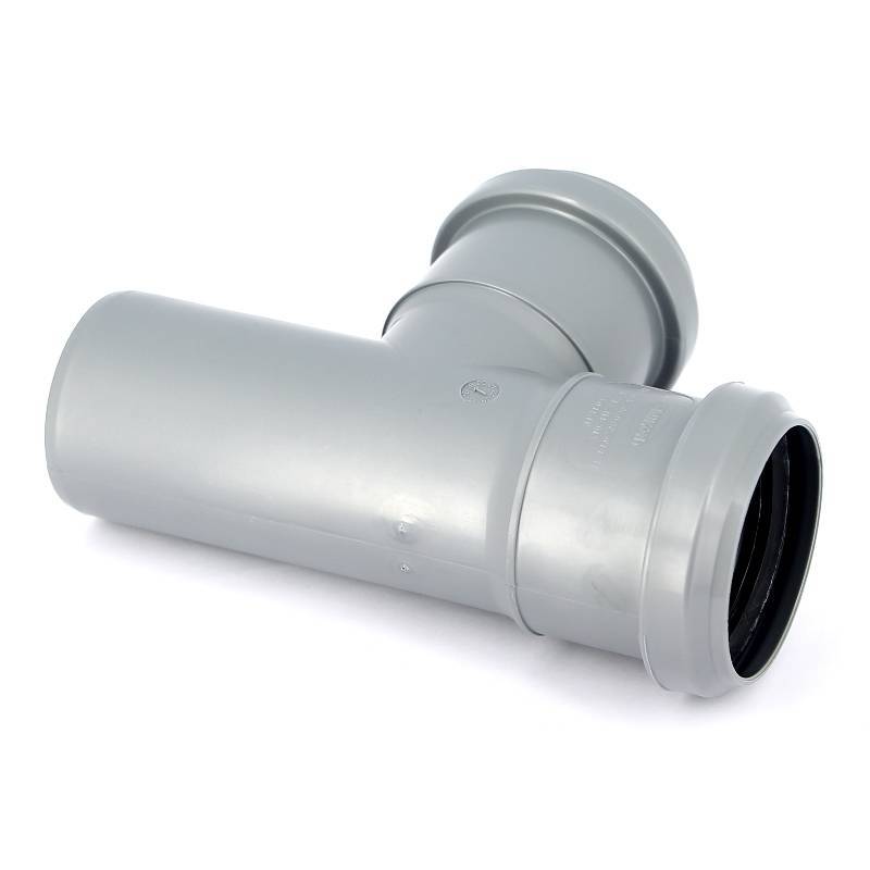 Тройник канализационный Sinikon Стандарт 50x50 мм 87° 508017.R