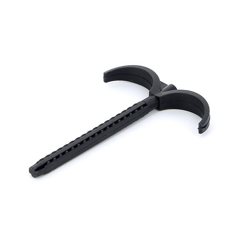 Крюк двойной с дюбелем REHAU 8x100 мм для труб до 32 мм 257388