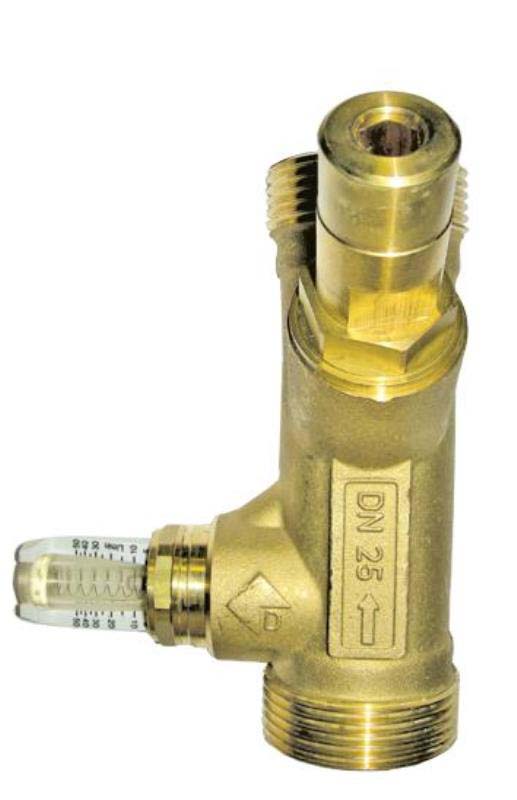 Клапан балансировочный Watts SRV-AG32 с расходомером и функцией Memostop 1 1/2 10-80 л/мин 10010154