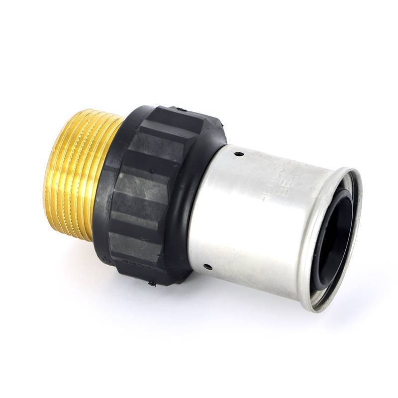 Муфта пресс с наружной резьбой Henco PVDF 40х1 1/4 17PK-4007