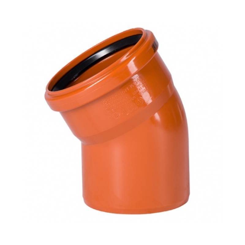 Отвод канализационный Ostendorf KGB 110 мм 30° 220210