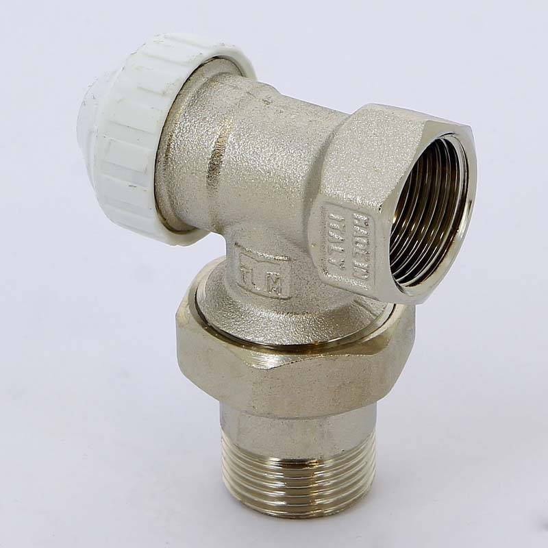 Вентиль радиаторный термостатический угловой Tiemme 3308 3/4 3300027