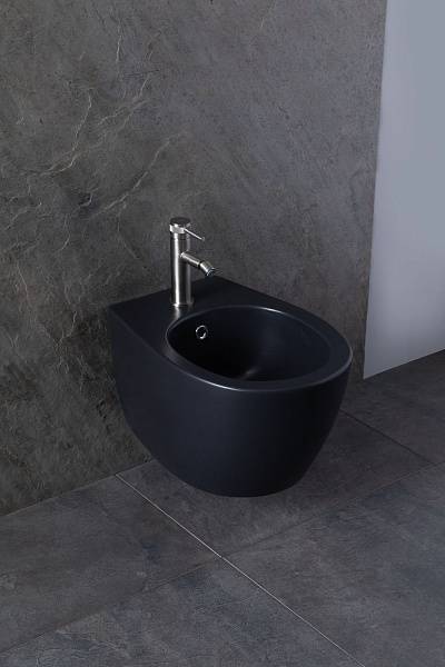 Биде подвесное Allen Brau Fantasy черный матовый 4.11006.31