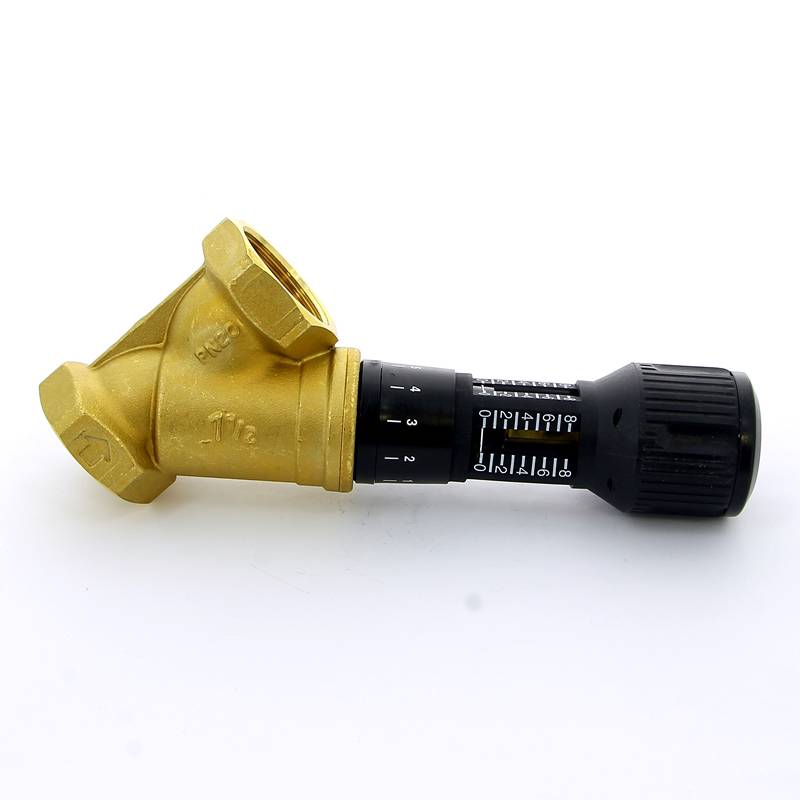 Клапан балансировочный ручной Cimberio CIM 727OT 1 1/2 ВВ с фиксацией настройки CIM 727OT N 1 1/2