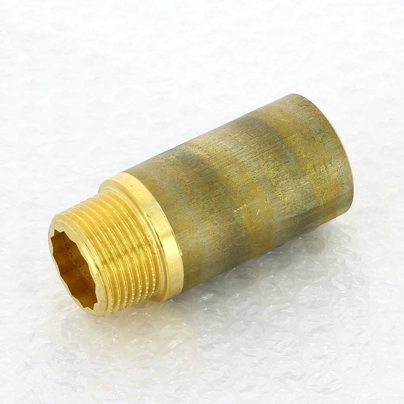 Удлинитель резьбовой НВ бронзовый Viega 1 x 65 мм 440596