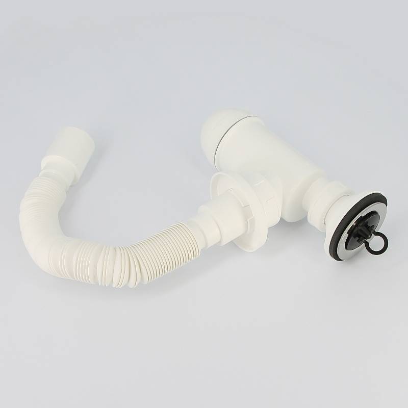 Сифон для раковины Alcaplast A41+A710 бутылочный 1 1/4 x 40 мм с гибким соединением A41+A710