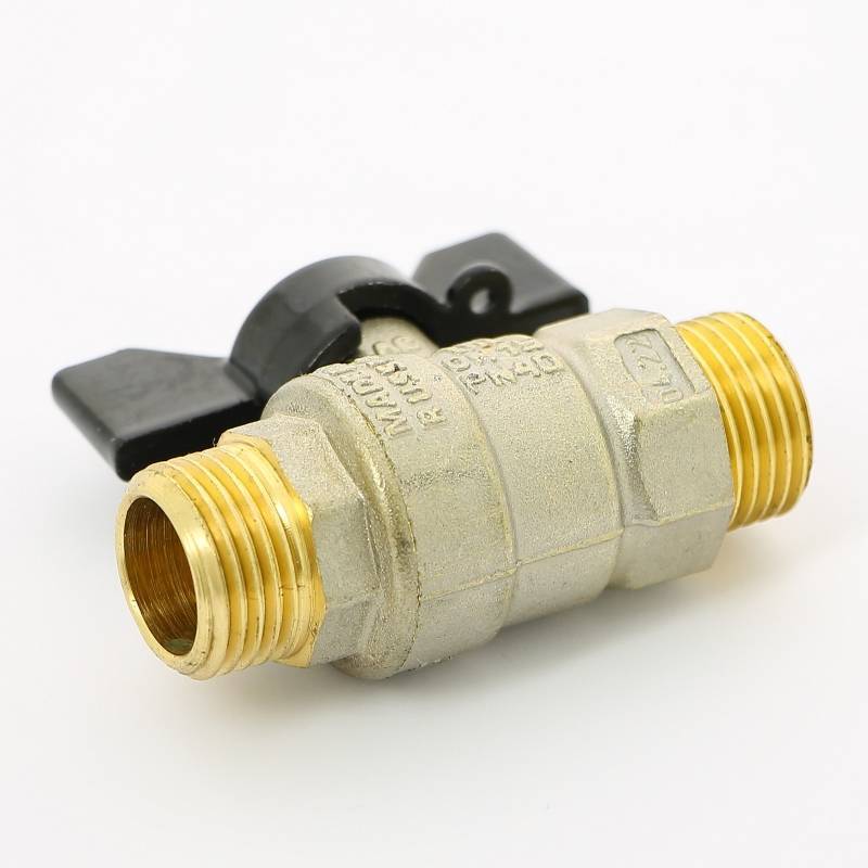 Кран шаровой LD Pride 1/2 НН полнопроходной бабочка 47.304.15