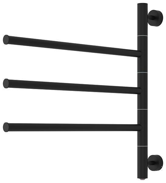 Полотенцесушитель электрический Сунержа Триада 585x540 мм левый черный матовый 31-0822-0540