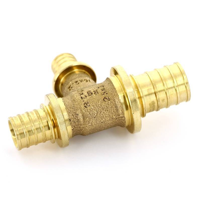 Тройник надвижной REHAU RAUTITAN RX 25х16х20 мм бронза 1377743