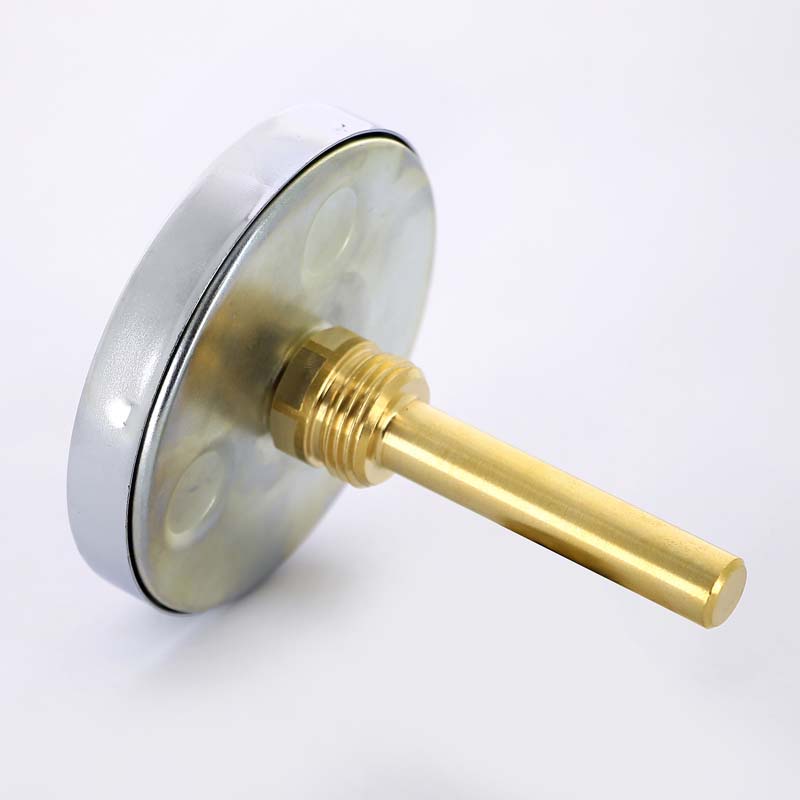 Термометр биметаллический Watts F+R801 80 мм 0-120 °C погружной гильза 75 мм 10005944