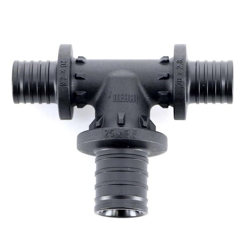 Тройник редукционный REHAU RAUTITAN PX 20х25х20 мм 160104