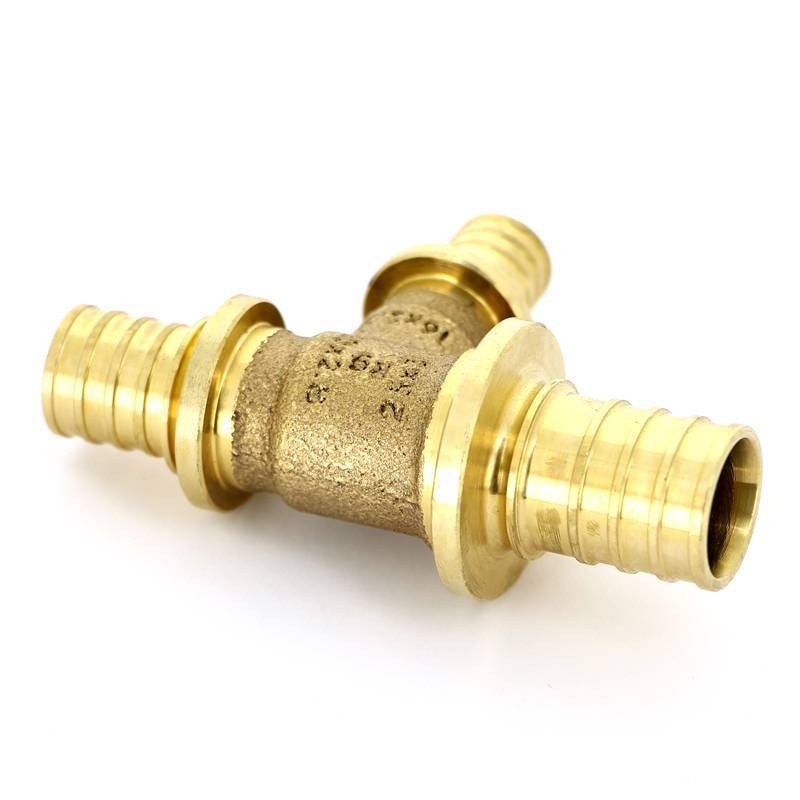 Тройник надвижной REHAU RAUTITAN RX 25х16х20 мм бронза 1377743