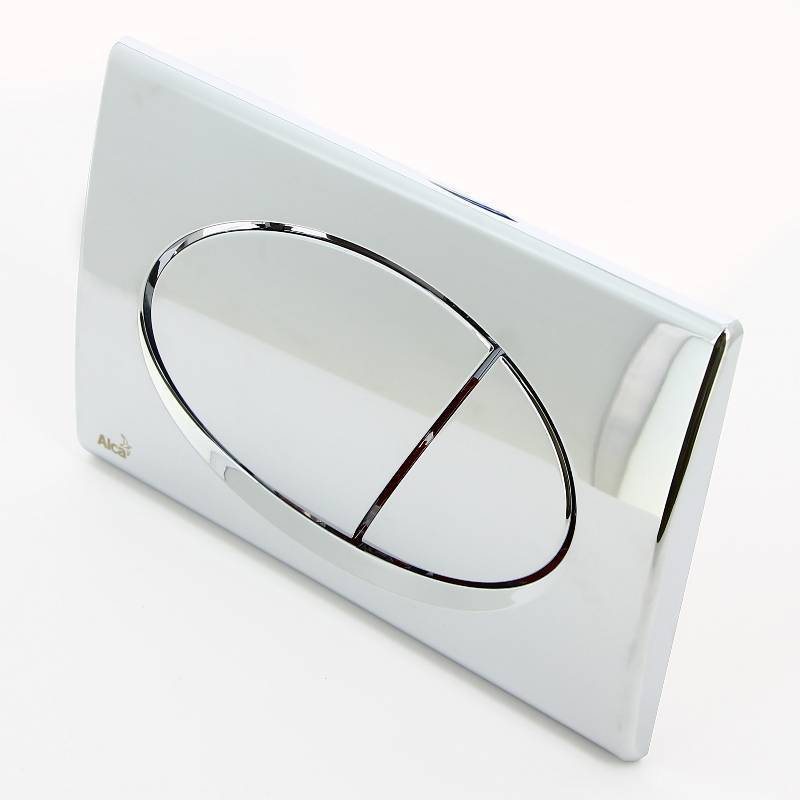 Кнопка смыва Alcaplast M71 хром глянец M71