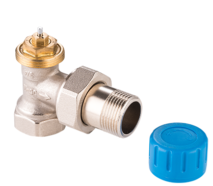 Клапан термостатический угловой MVI с преднастройкой 1/2 ATR.720.04