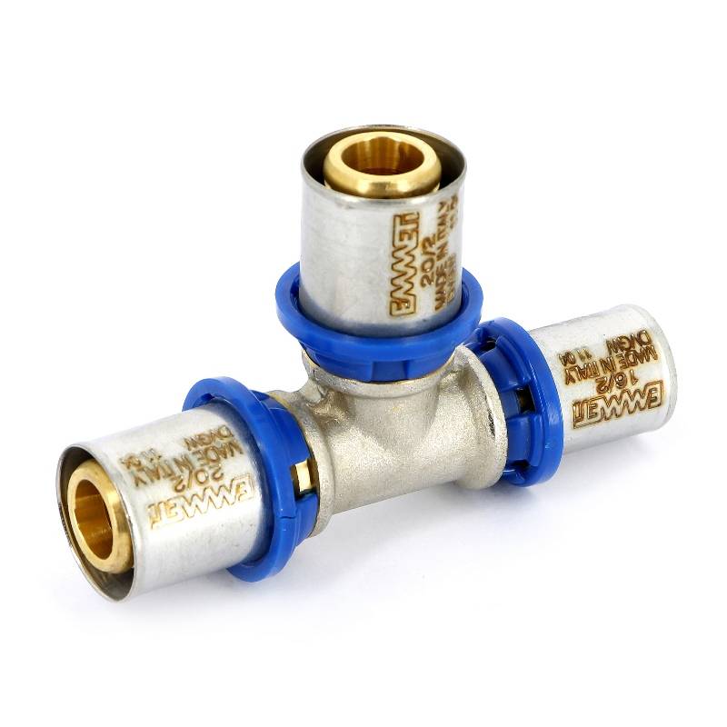 Тройник пресс EMMETI 20х20х16 мм 28101385