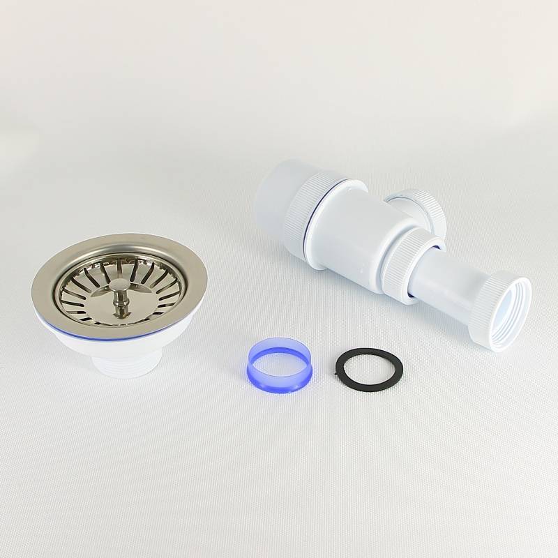 Сифон для мойки Wirquin Элит 1 1/2 х 40 мм чашка 114 мм 30986147