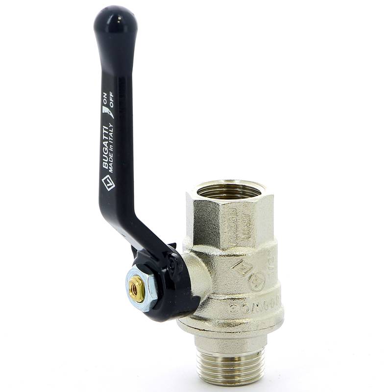 Кран шаровой Bugatti Oregon 1/2 НВ рычаг 03050062