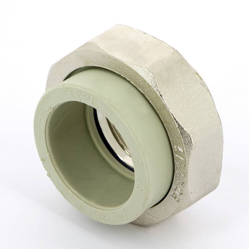 Муфта комбинированная FV-Plast с разъемным соединением ВР 50 мм х 1 1/2 236050