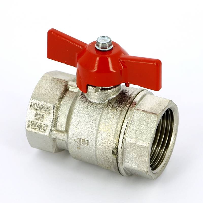 Кран шаровой Uni-Fitt VIVO 1 ВВ бабочка 100T4000