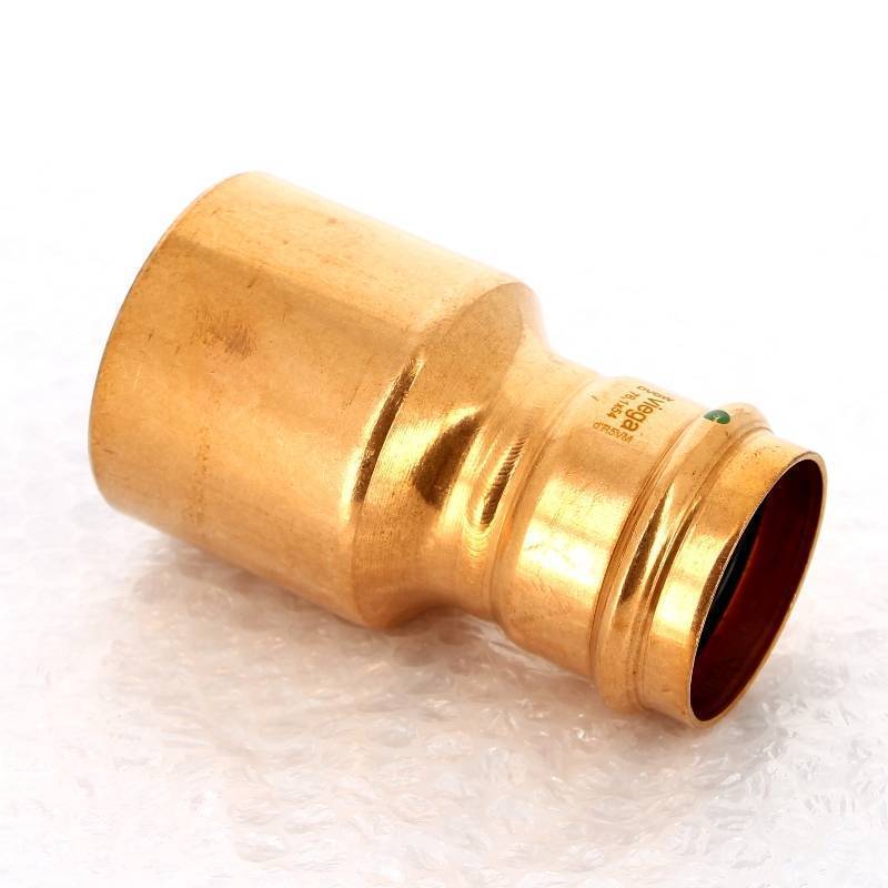 Муфта-вставка пресс медная Viega Profipress XL 76х54 мм 477110