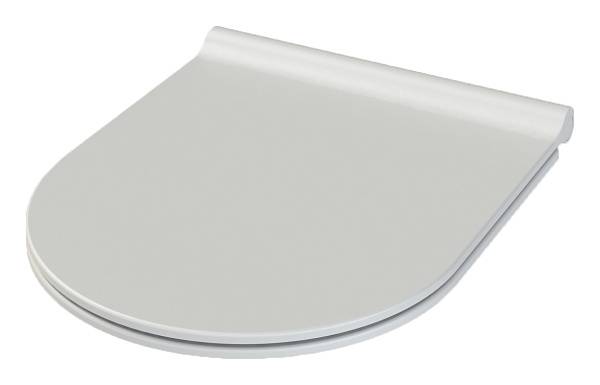 Крышка-сиденье для унитаза Boheme Bianca микролифт белый матовый 966-WM