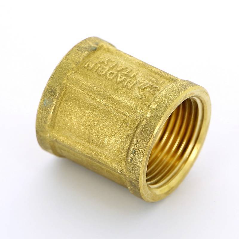 Муфта латунная Tiemme 3/4 дюйма ВР-ВР 1500047