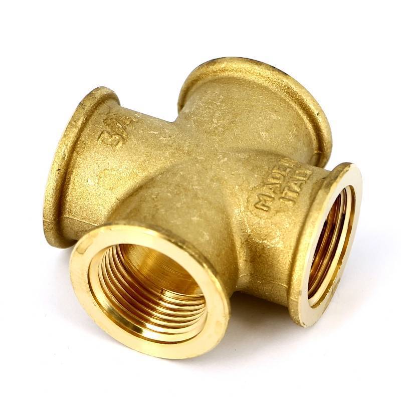 Крестовина латунная Tiemme 3/4 ВР 1500065