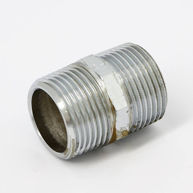 Ниппель Viega 1 бронза хромированная 447922