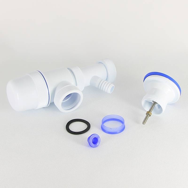 Сифон для мойки Wirquin Элит 1 1/2 х 40 мм чашка 70 мм с отводом 30980614