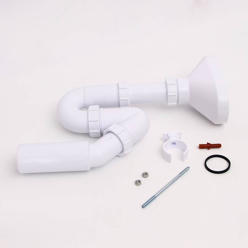 Сифон McAlpine трубный P/S-образный 1 1/2 x 40 мм для разрыва потока с воронкой HC8-FUN