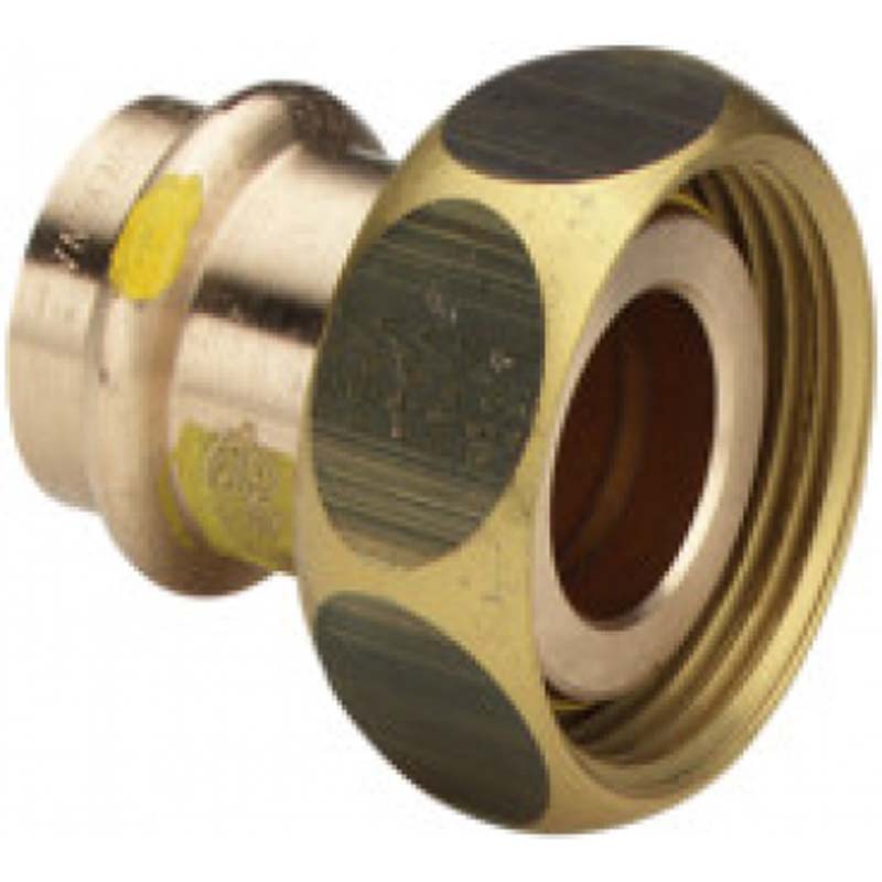 Муфта разъемная пресс-В Viega бронза 28x1 3/8 351137