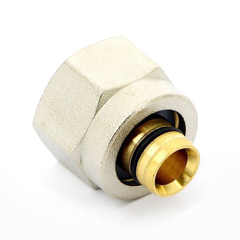 Соединитель обжимной Uni-Fitt 16x2.0 мм - 1/2 конус для коллекторов серий 40X и 42X 408N1612