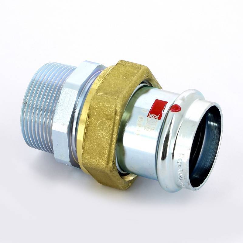 Муфта переходная Viega Prestabo пресс-НР с накидной гайкой 42х1 1/2 559281