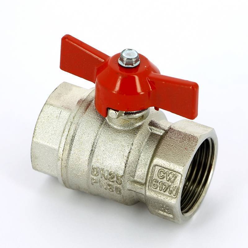 Кран шаровой Uni-Fitt VIVO 1 ВВ бабочка 100T4000