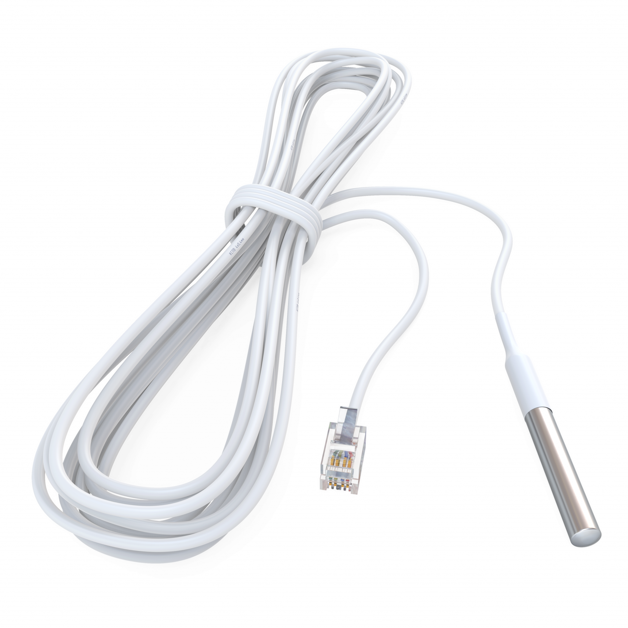 Датчик температуры в гильзе проводной ectoControl ES-TEDS-02