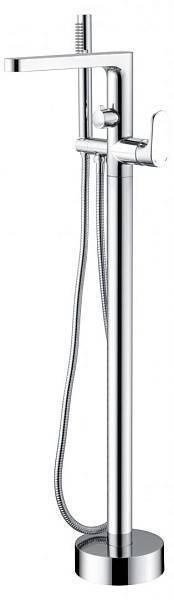 Смеситель напольный для ванны с душем Boheme Spectre хром 459-CR