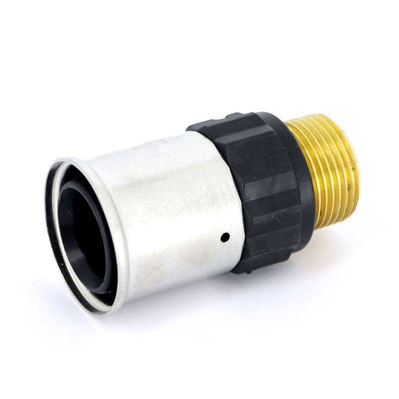 Муфта пресс с наружной резьбой Henco PVDF 40х1 17PK-4006