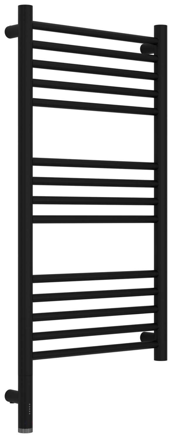 Полотенцесушитель электрический Сунержа Богема 3.1 прямая 40х80 см левое подключение черный матовый 31-6004-8040
